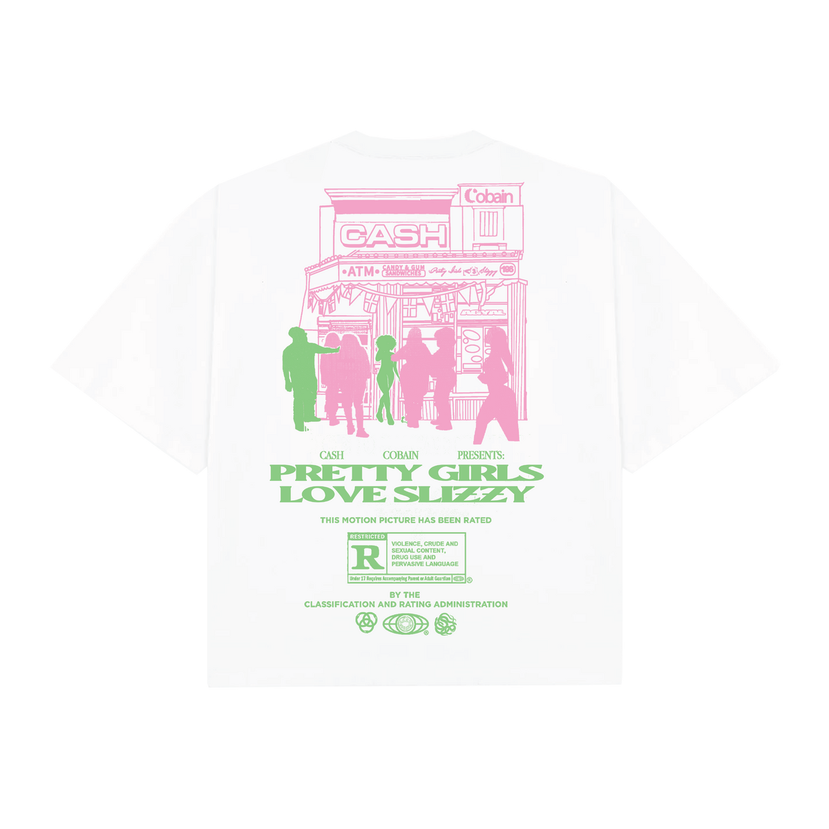 Slizzy Store PRETTY GIRLS LOVE SLIZZY TEE (WHITE) – Slizzy Entertainment